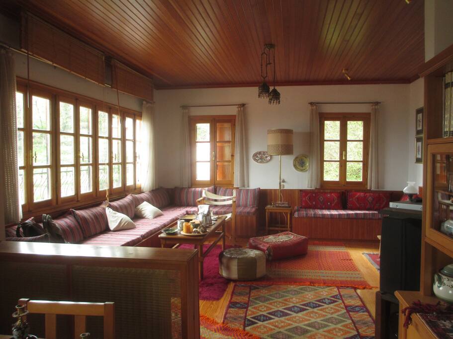 the living room. upper floor.