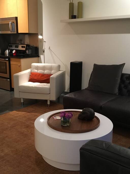 Open, modern living space
