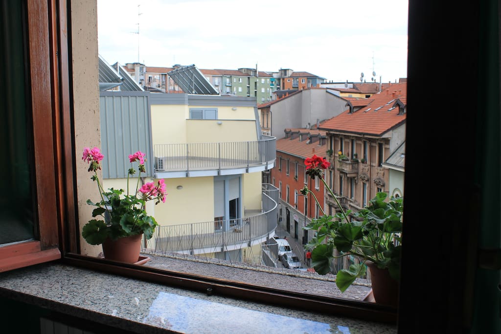 Vista città dalla camera