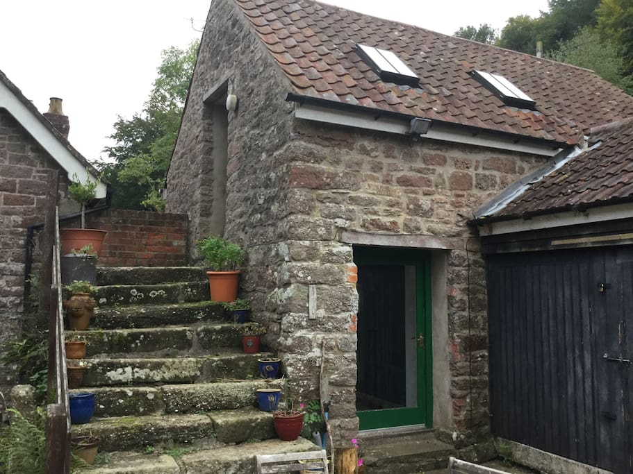 The annexe, tucked away in the corner of the Courtyard