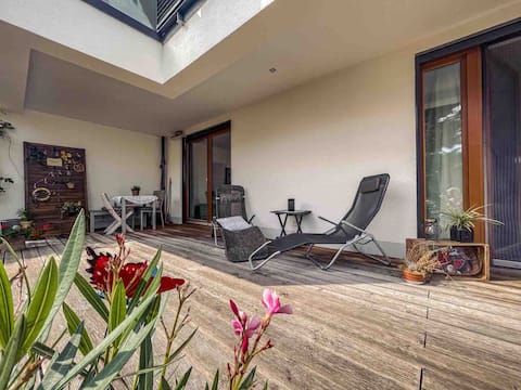 Beautiful apartment with terrace to feel good
