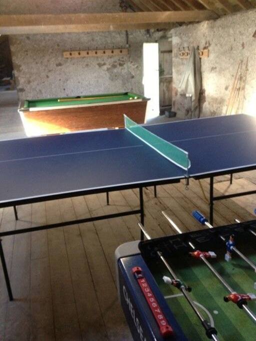 The games room
