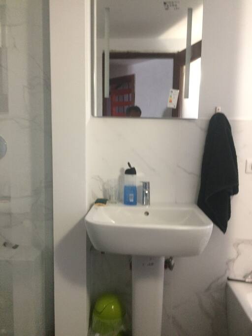 dusche, wc,bidet