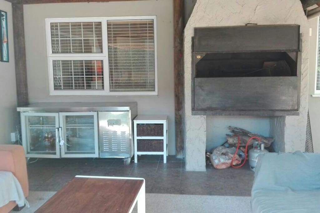 Outdoor entertainment area