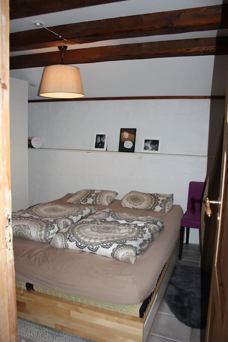 Main bedroom on the basement floor