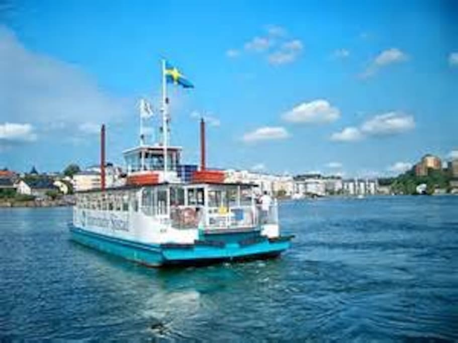 Take the ferry to the city centre