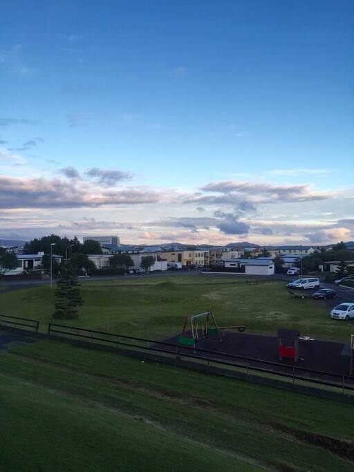 View from the living room