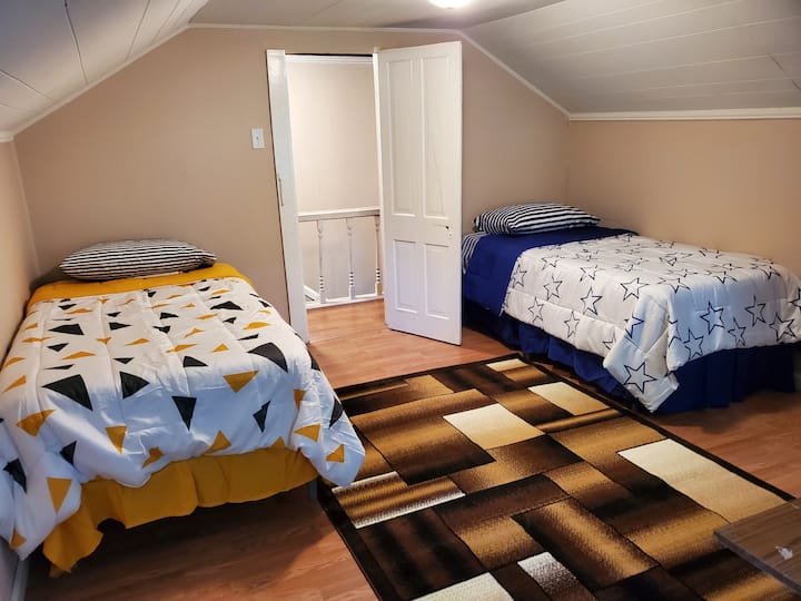 Upstairs Bedroom-Two twins
