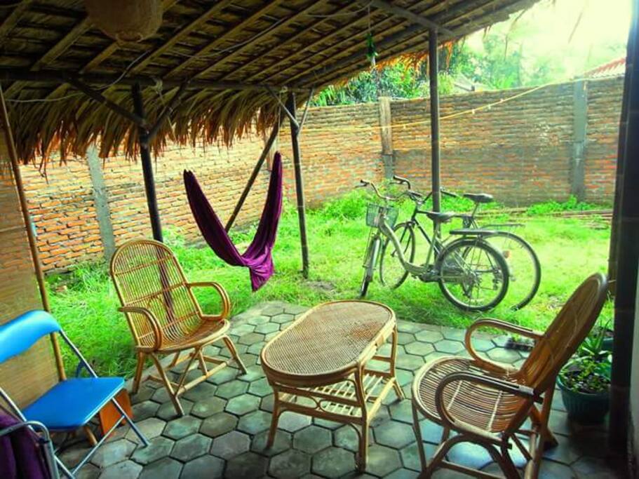 Relaxing back garden