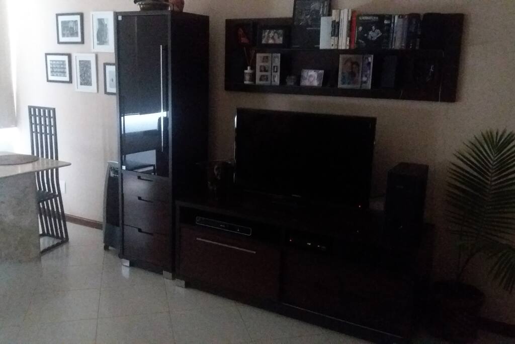 sala de estar e jantar