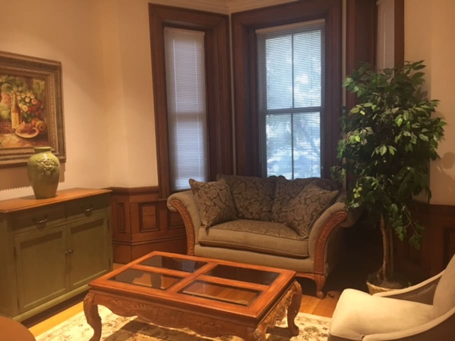 Tastefully decorated with blend of antiques and modern amenities