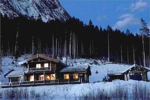 Luxurious full size loghouse at Brokke Setesdal.