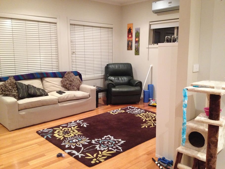 Relaxing lounge space