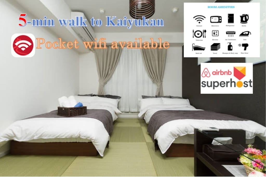 Warm and cozy room with full amenities
