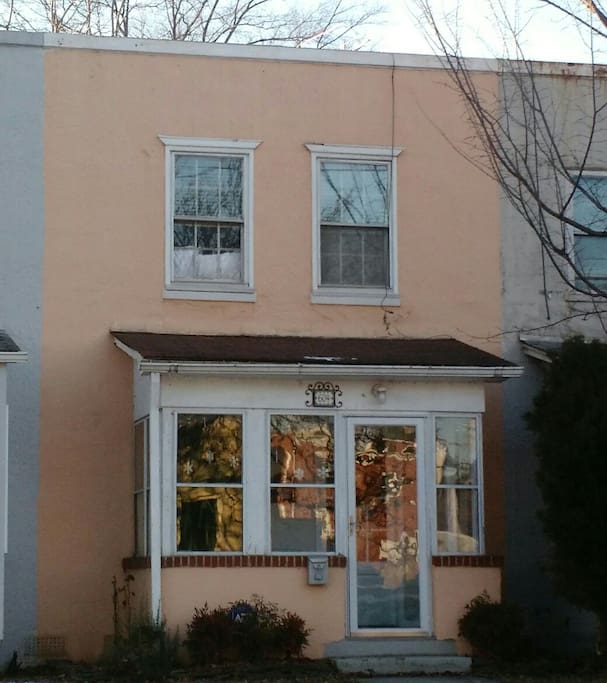 100 year old row house in Historic Parker Grey District of Old Town Alexandria.