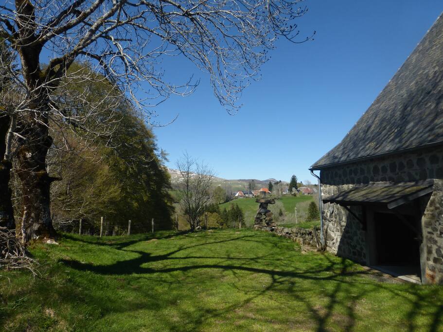 L'arrière du buron