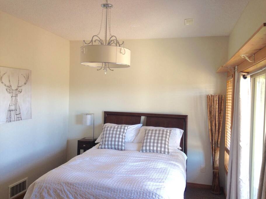Bedroom with a beautiful view
