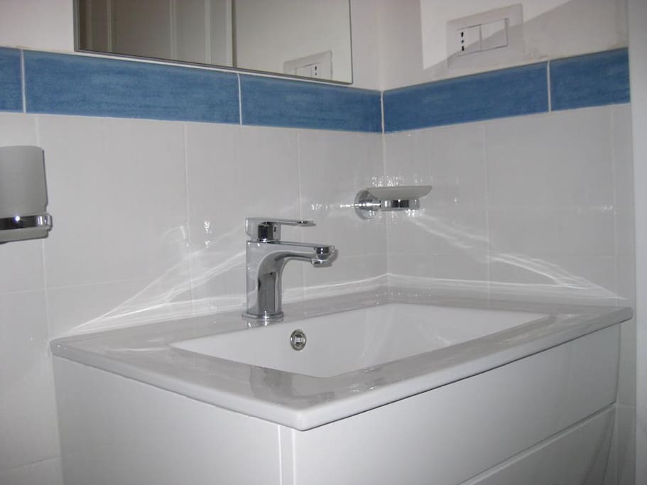 un particolare del bagno