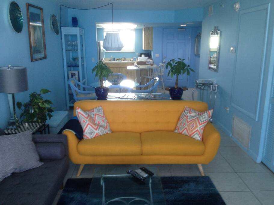 View of main living area