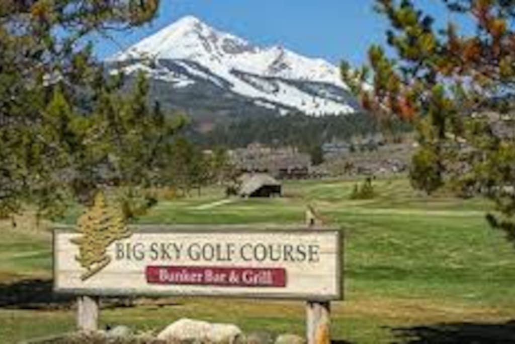 Try a round of golf right out your door