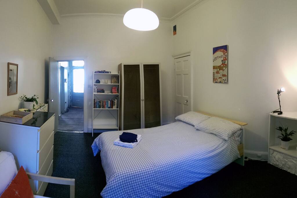 The bedroom again