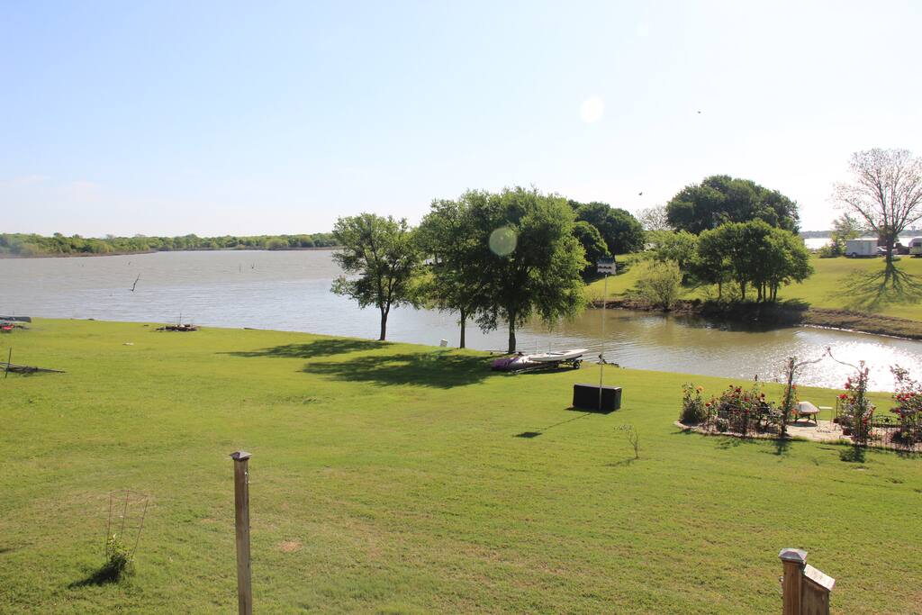 Lake view from the Endless Pool.