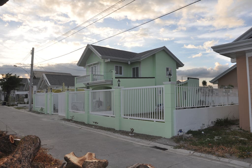 Front of the house