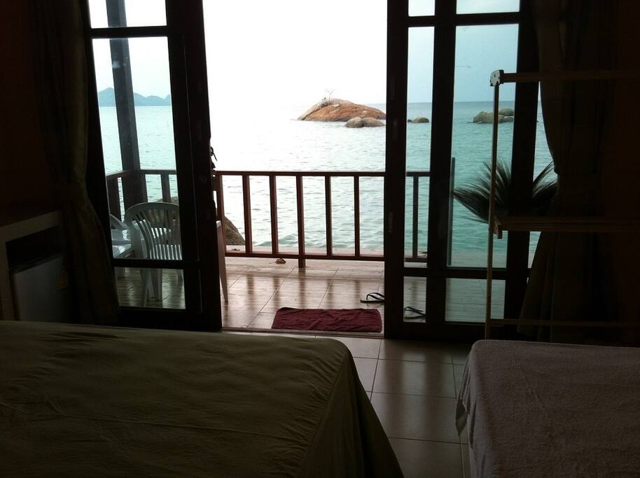 seaside balcony