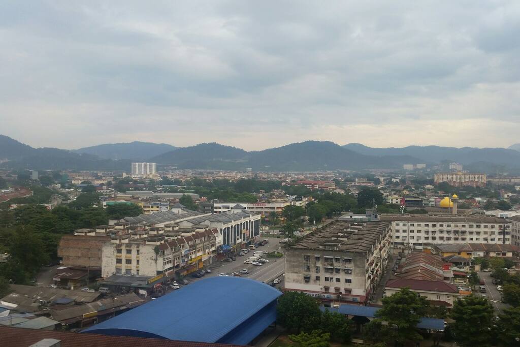 View from balcony