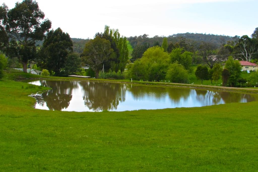 over looking the "Love Heart" Lake