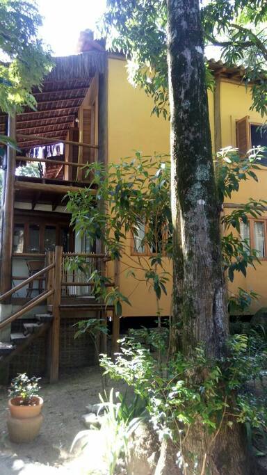 Lateral da casa