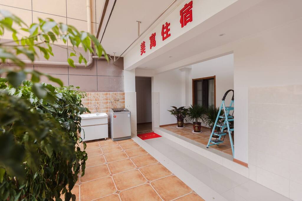 酒店一角