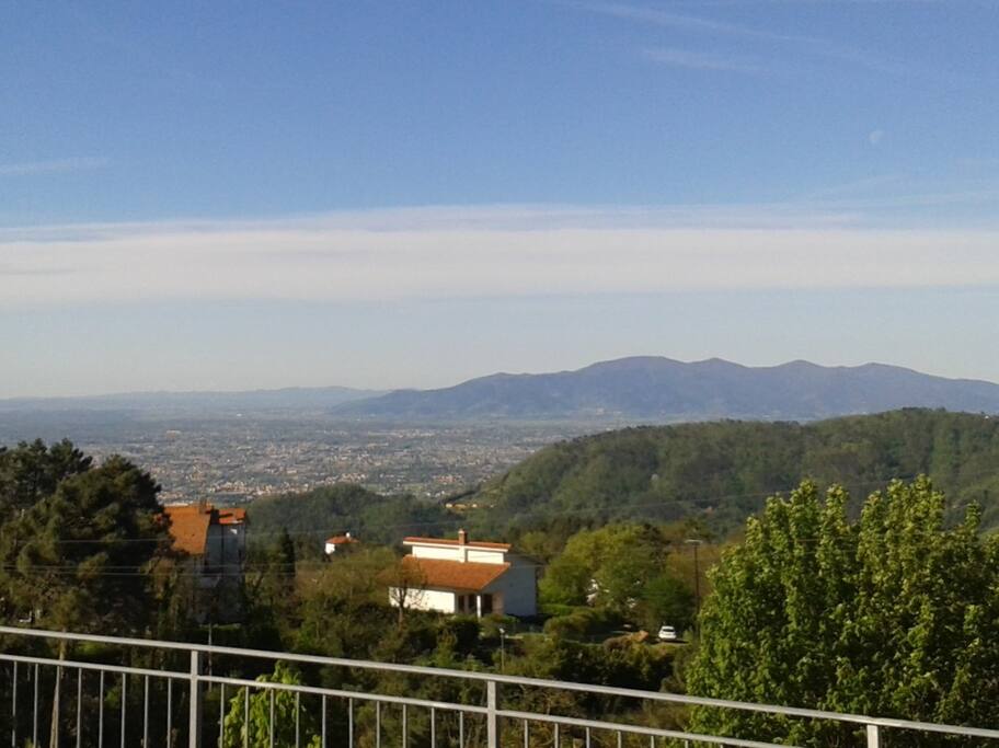 dalla terrazza