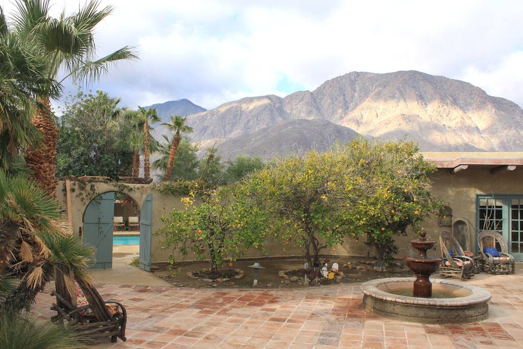 Completely enveloped by Anza-Borrego State Park land is a peaceful desert escape!