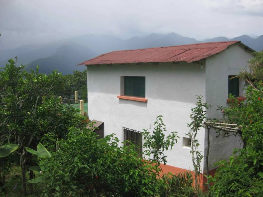 Entrance view of house