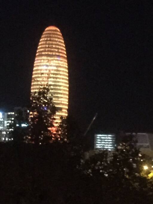 Balcony view - Torre Agbar