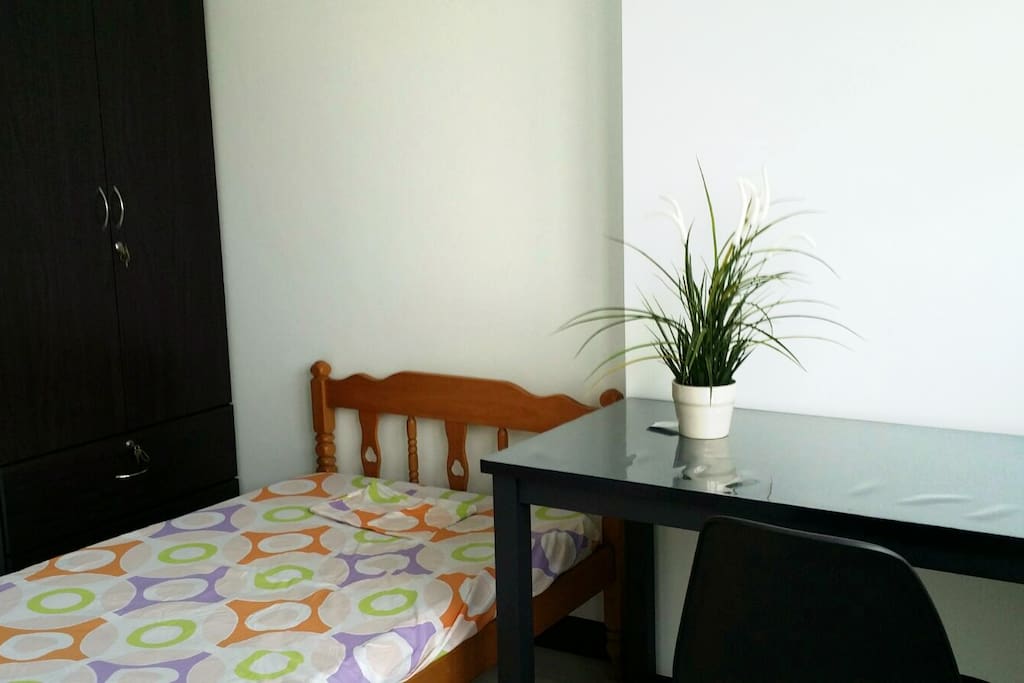 Sunny, clean apartment room with everything you need!