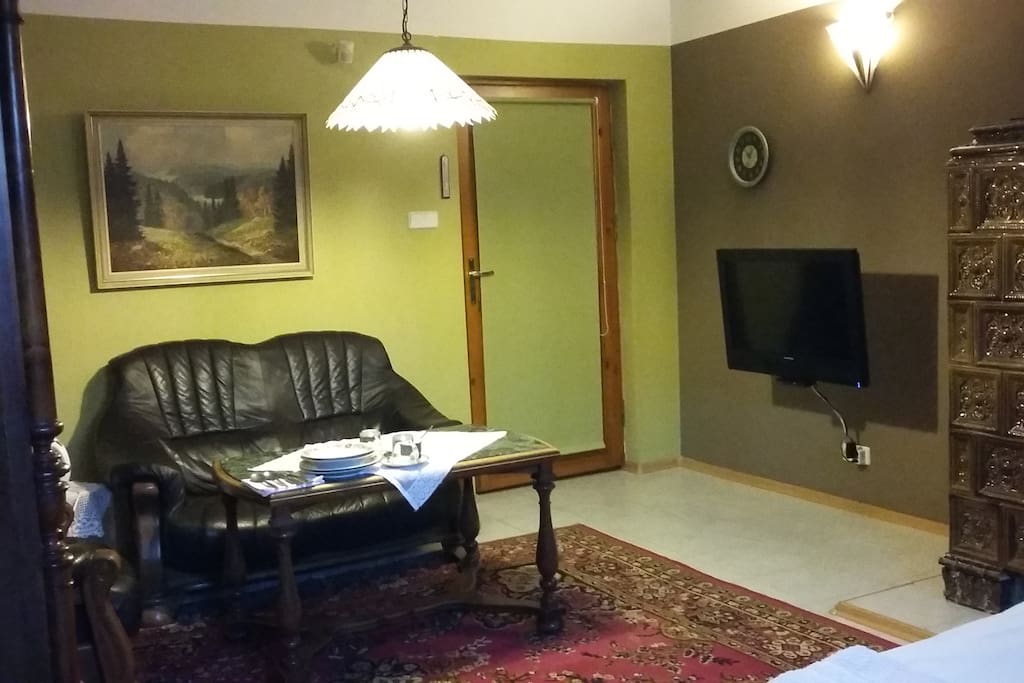 A comfortable lounge.