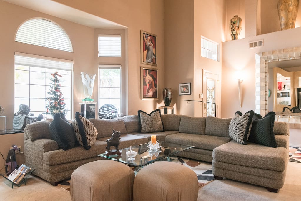 Come relax in our living room.