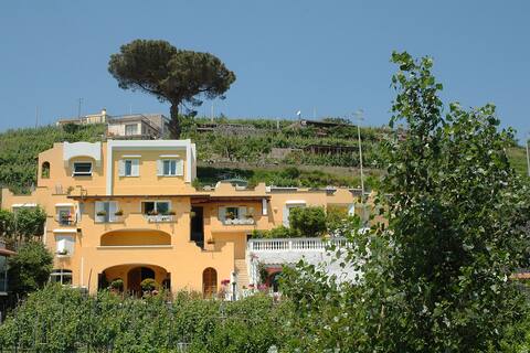 Villa with pool and sea view