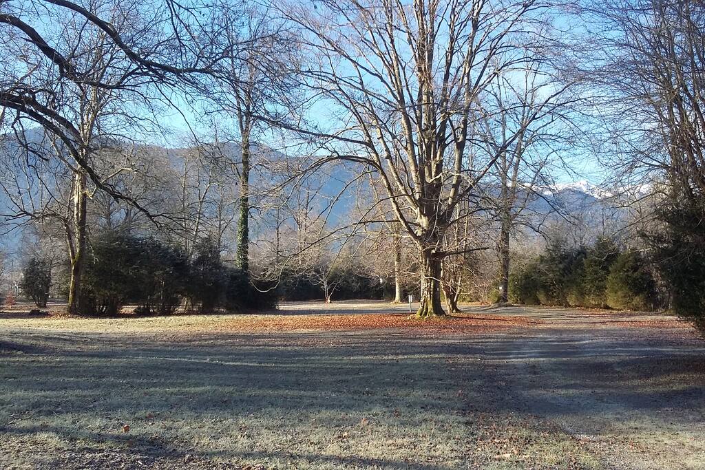 Le parc en Hiver