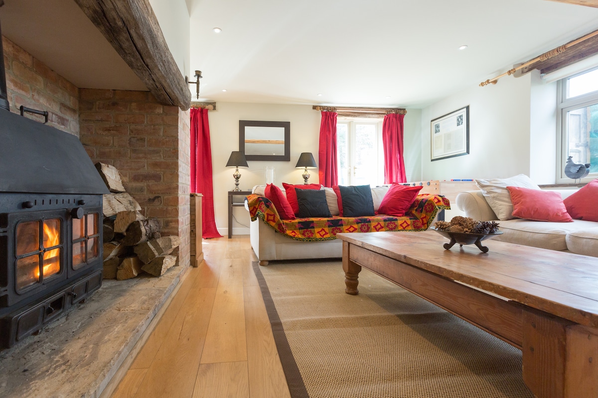 Erfolgreiche Airbnb-Immobilie: The Apple Barn @ Charingworth House in Gloucestershire