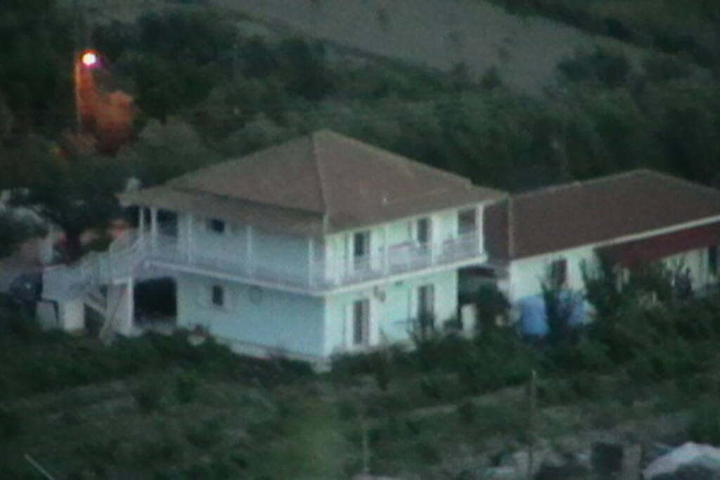 View of Kali Villa Complex from St Peters Hill...