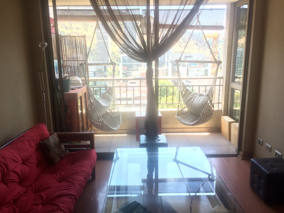 Living y terraza