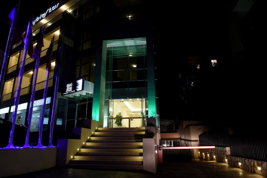 Byblostar Hotel Entrance
