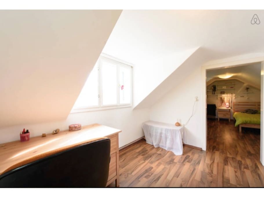 Studio/ work-room+ dorm