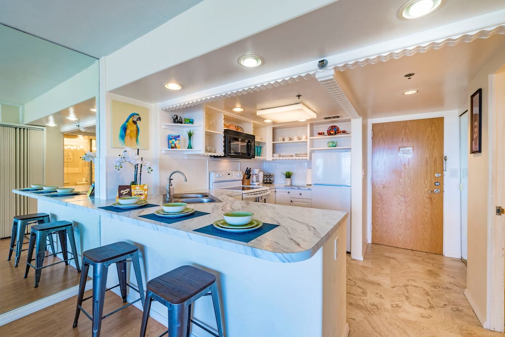 Kitchen with a lot of character