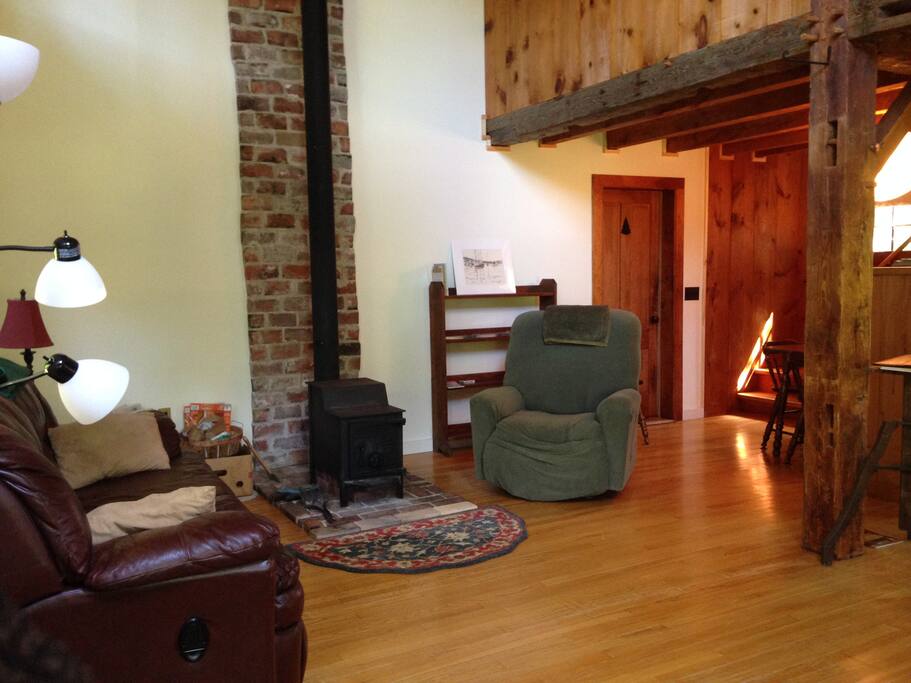 living room in cottage