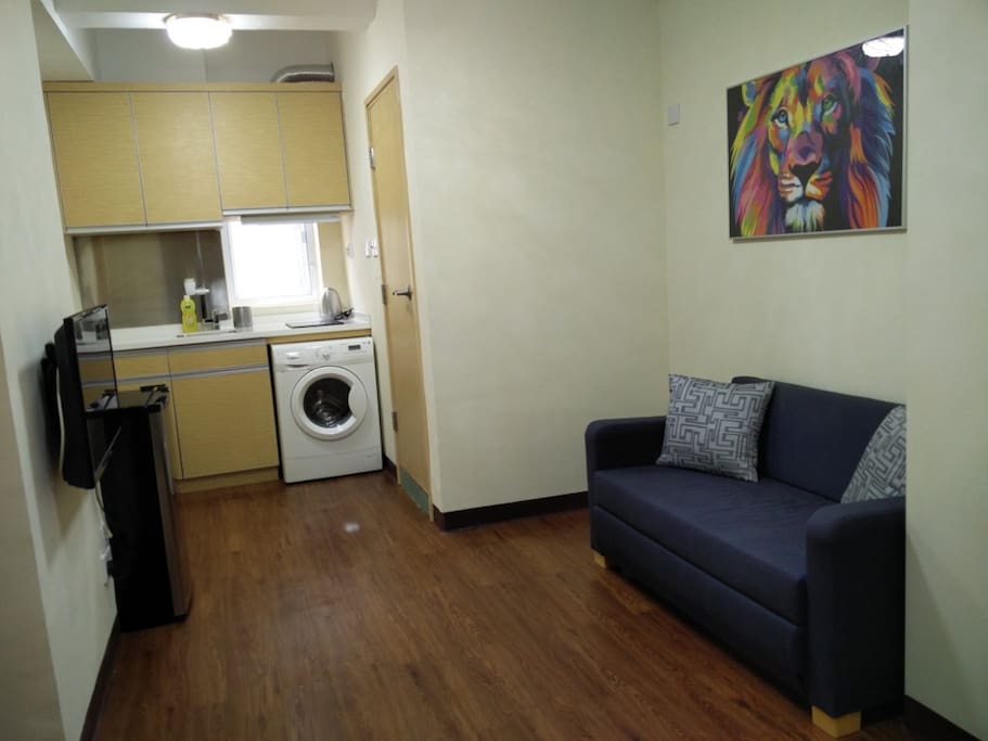 Loungeroom and Kitchen