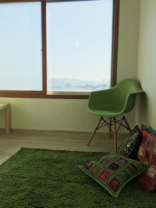 Warm&Cozy space with a view